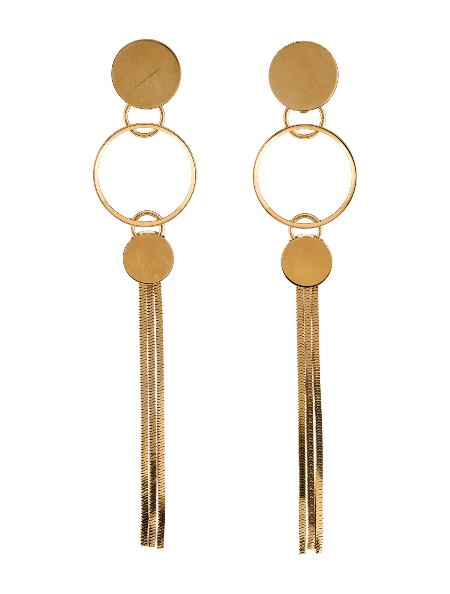 Lanvin Clip-On Drop Earrings