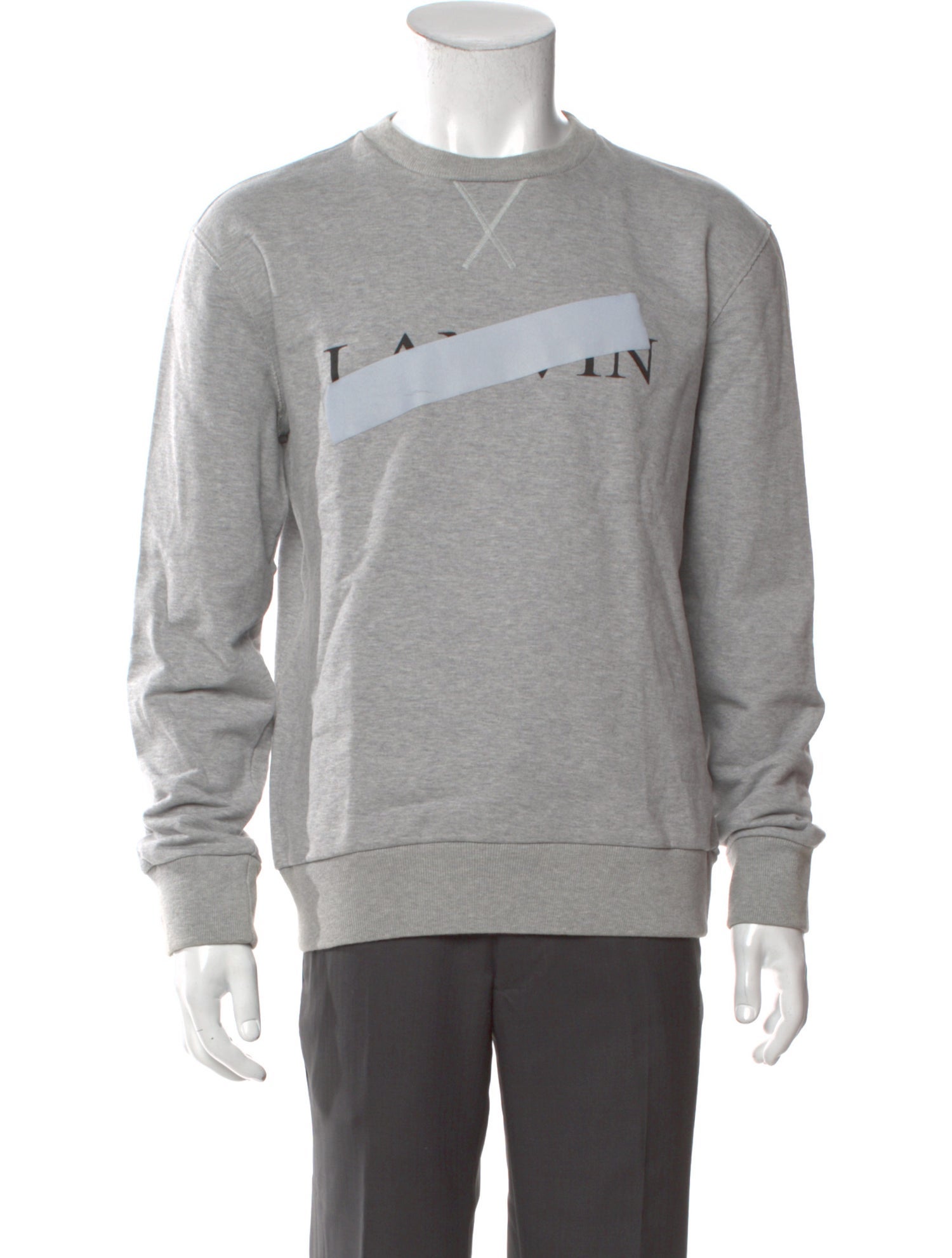 Lanvin Graphic Print Crew Neck Sweatshirt