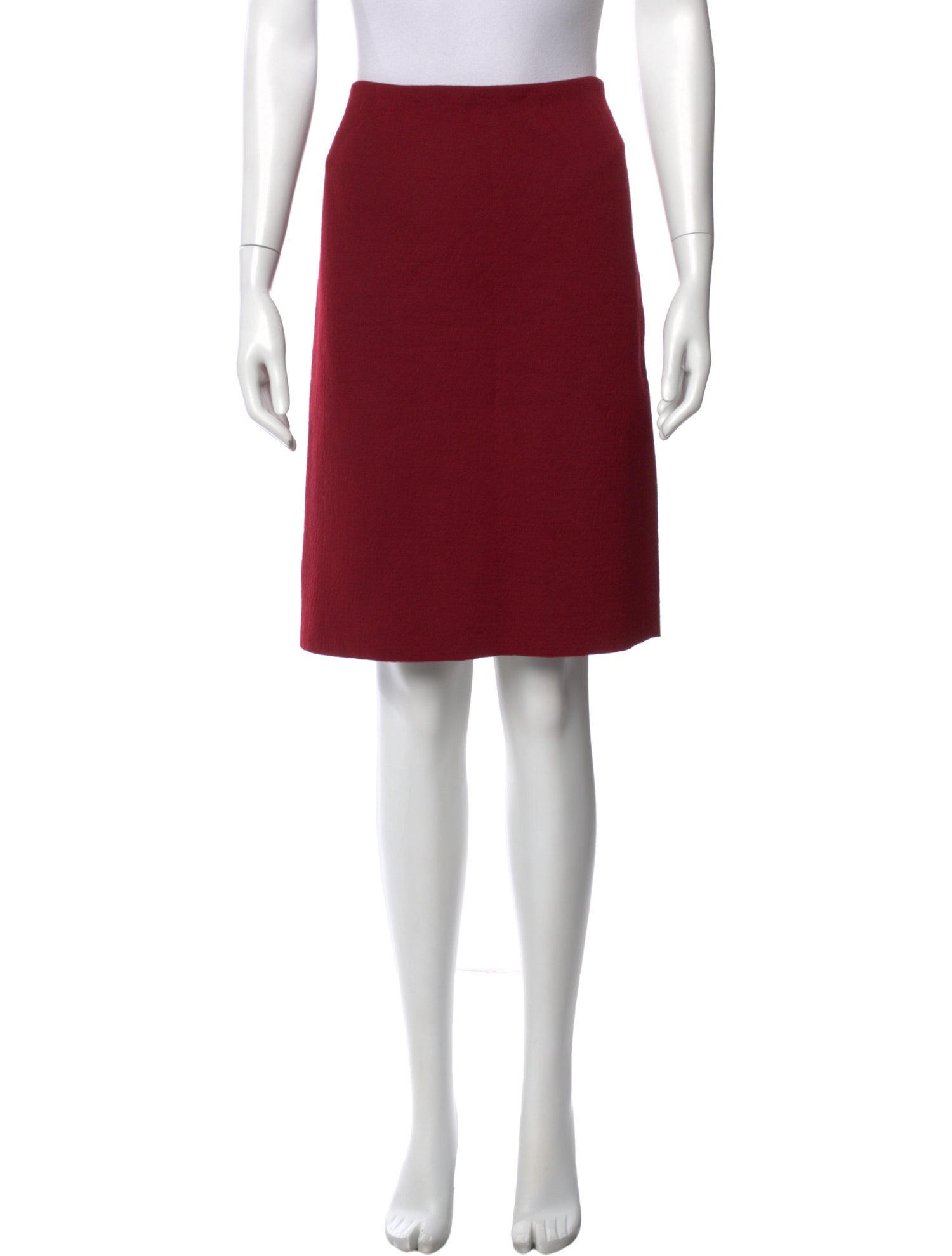 Lanvin Wool Knee-Length Skirt