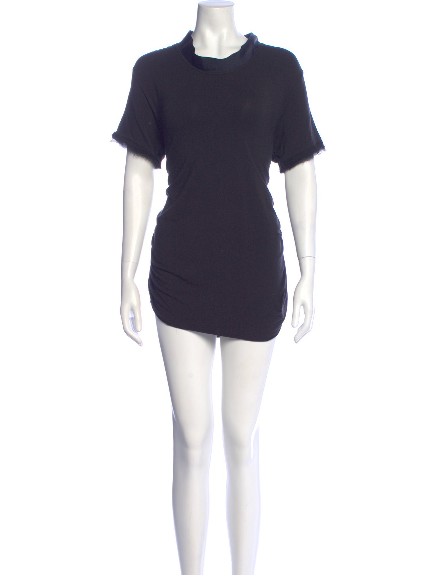 Lanvin Cowl Neck Mini Dress