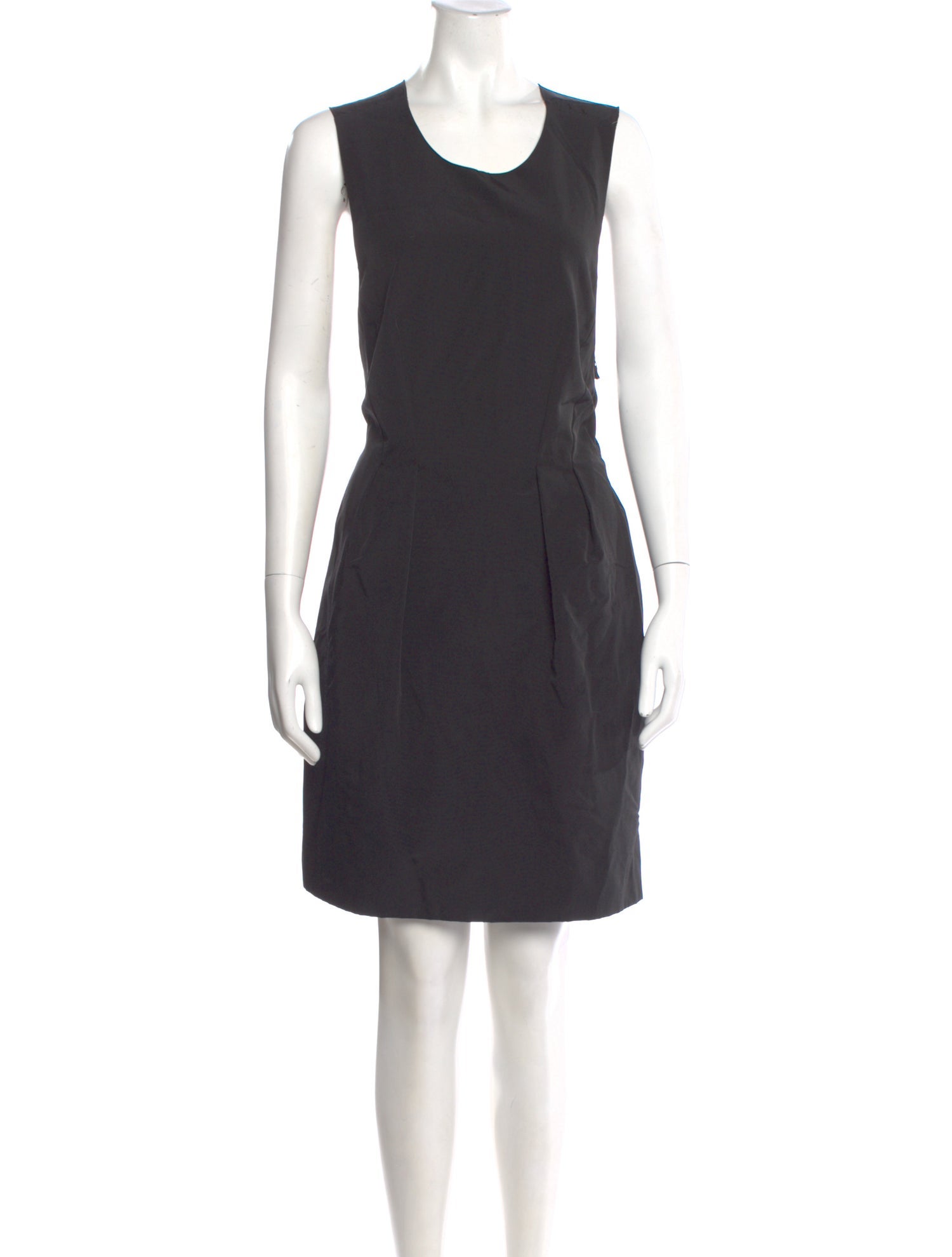 Lanvin Scoop Neck Mini Dress