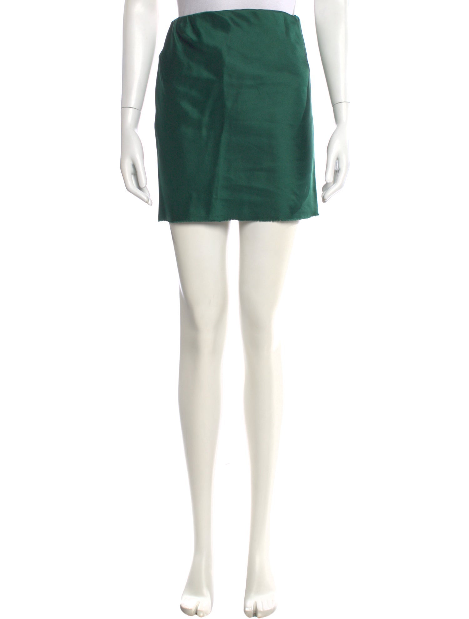 Lanvin Silk Mini Skirt