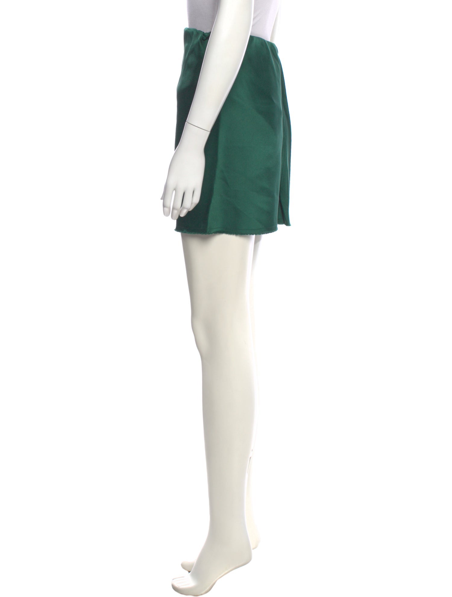 Lanvin Silk Mini Skirt