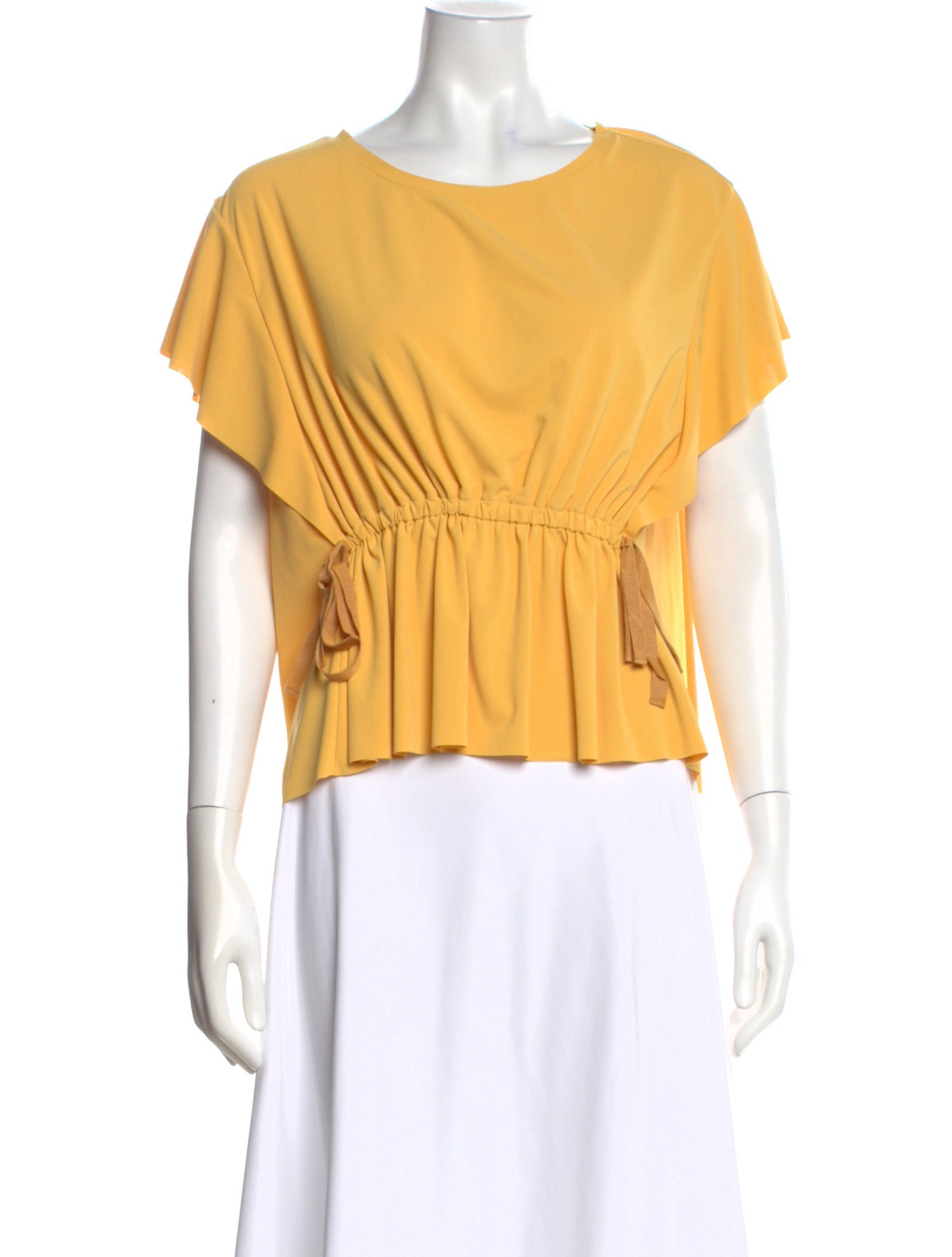 Lanvin Crew Neck Short Sleeve Top