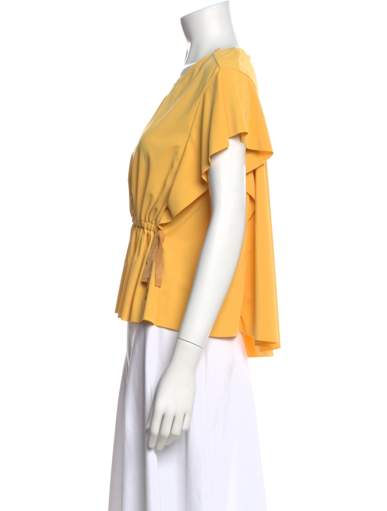 Lanvin Crew Neck Short Sleeve Top