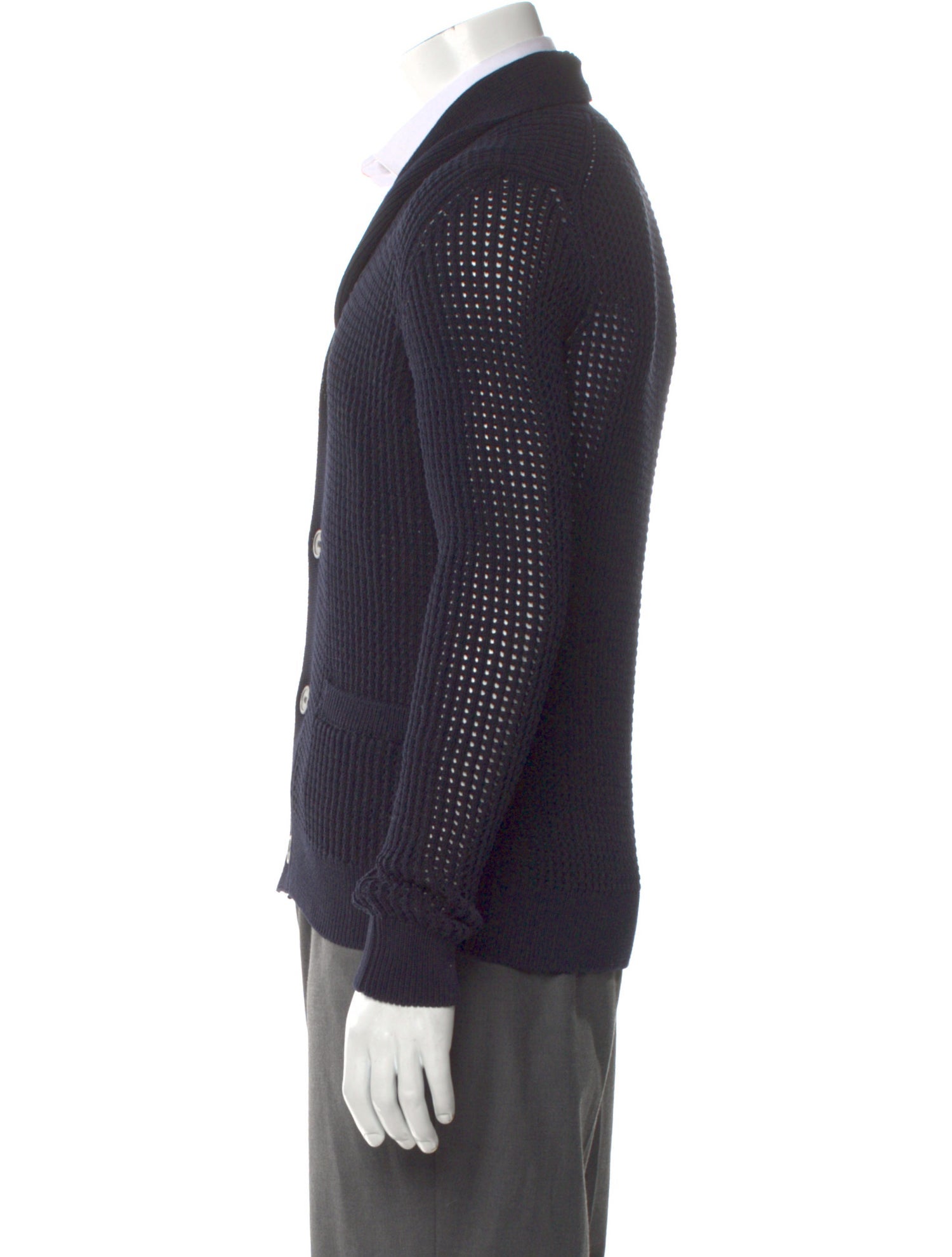 Lanvin V-Neck Long Sleeve Cardigan