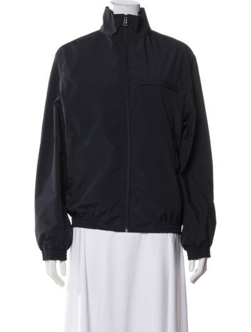 Pre-owned Lanvin Bomber Jacket In Gray