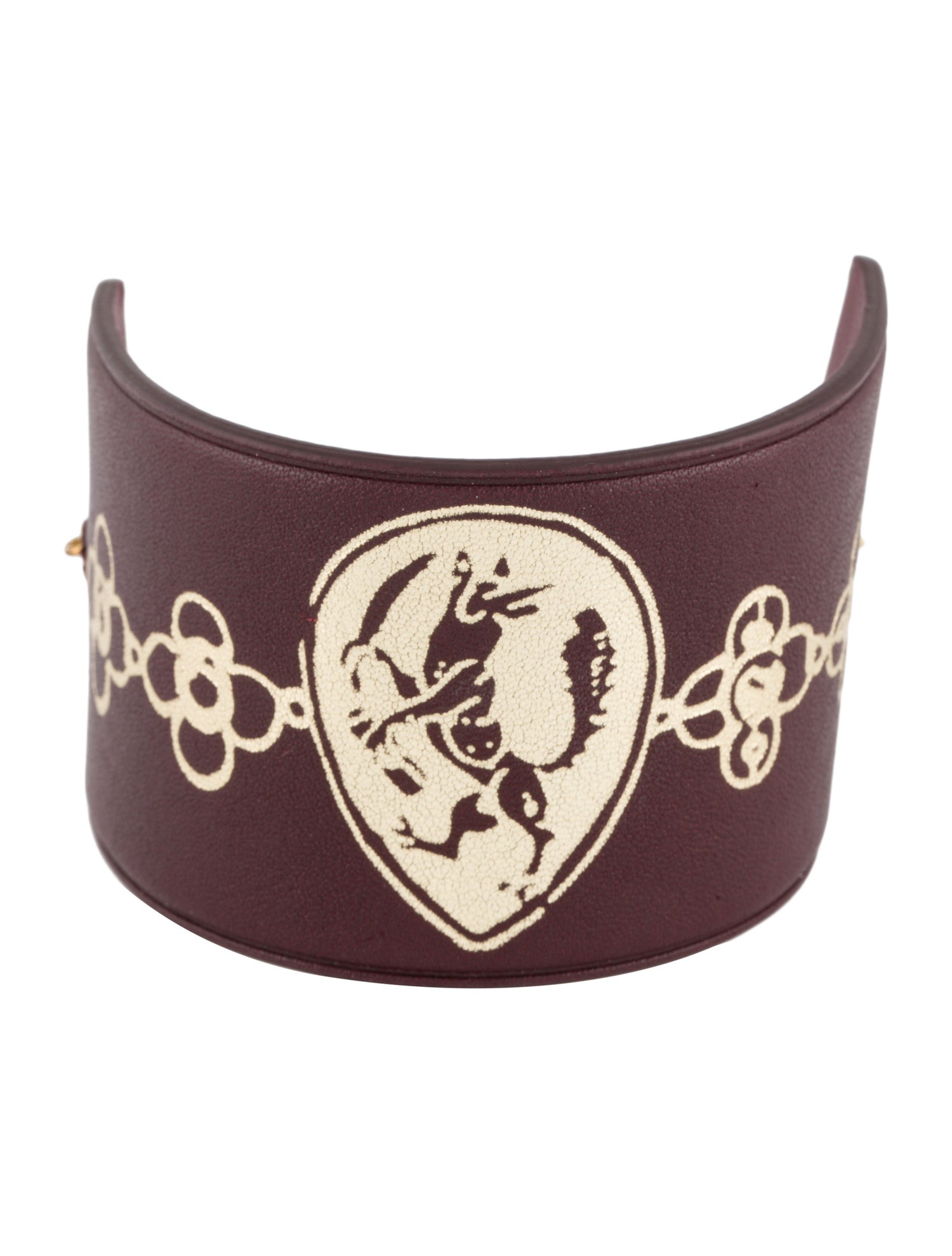 Lanvin Leather Link Bracelet