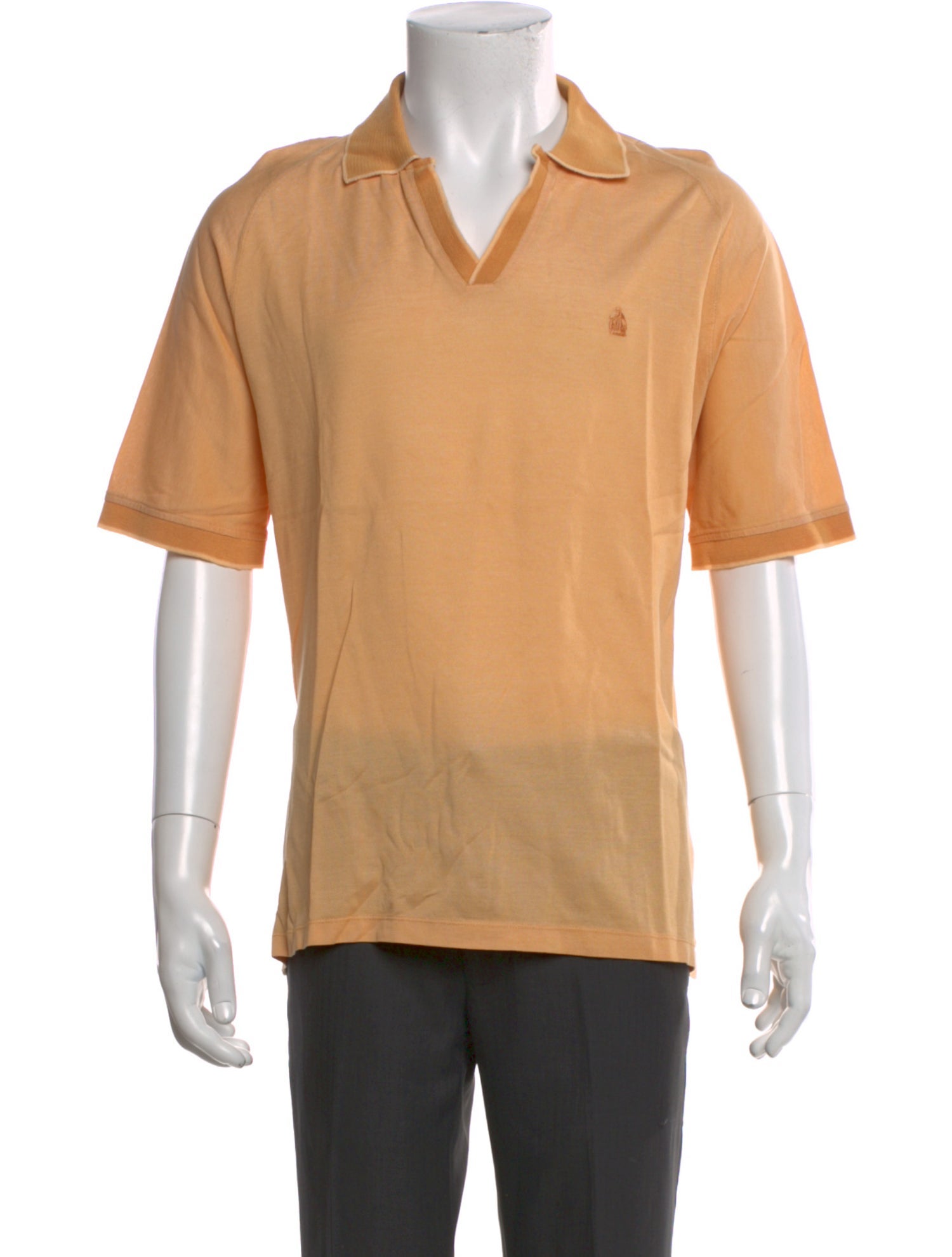 Lanvin Vintage V-Neck Polo Sweater