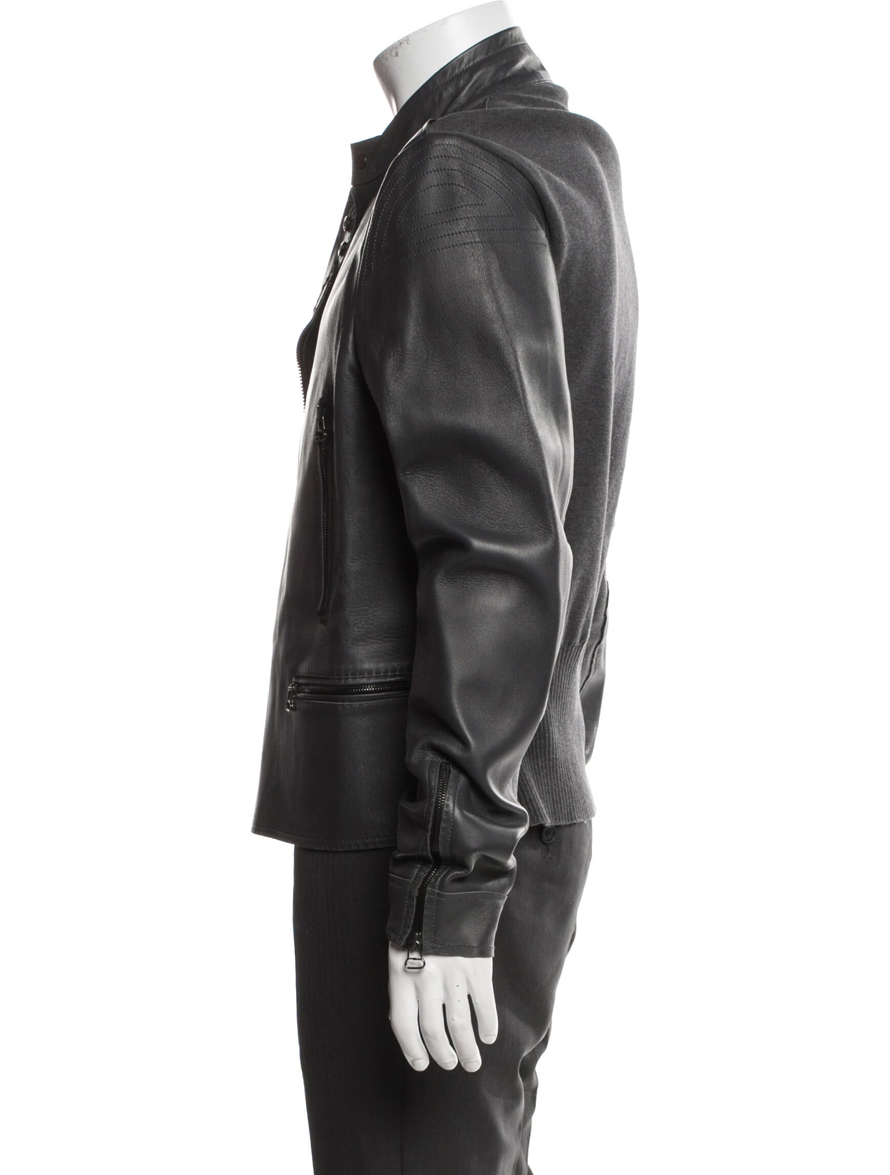 Lanvin Lambskin Moto Jacket