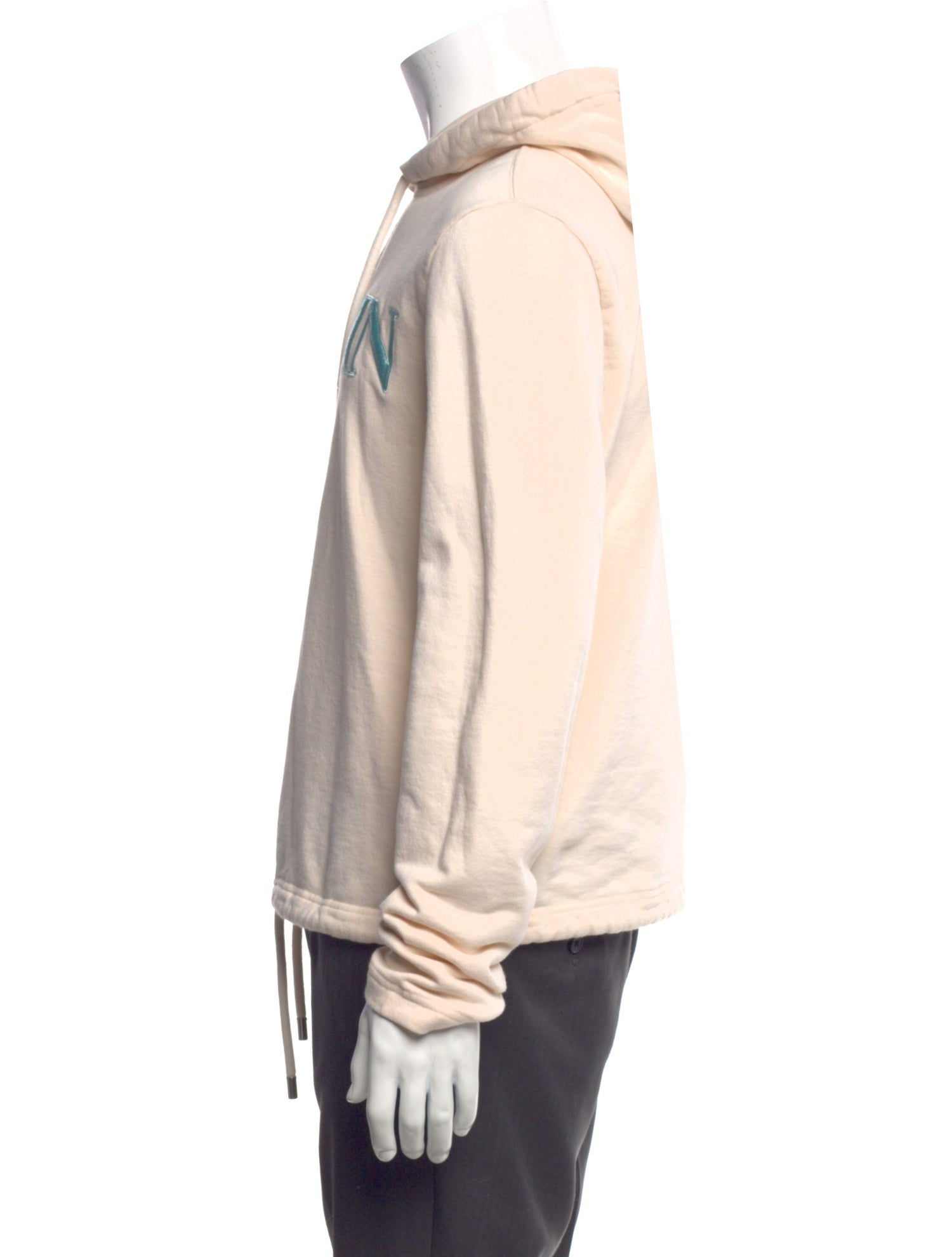Lanvin Graphic Print Crew Neck Hoodie