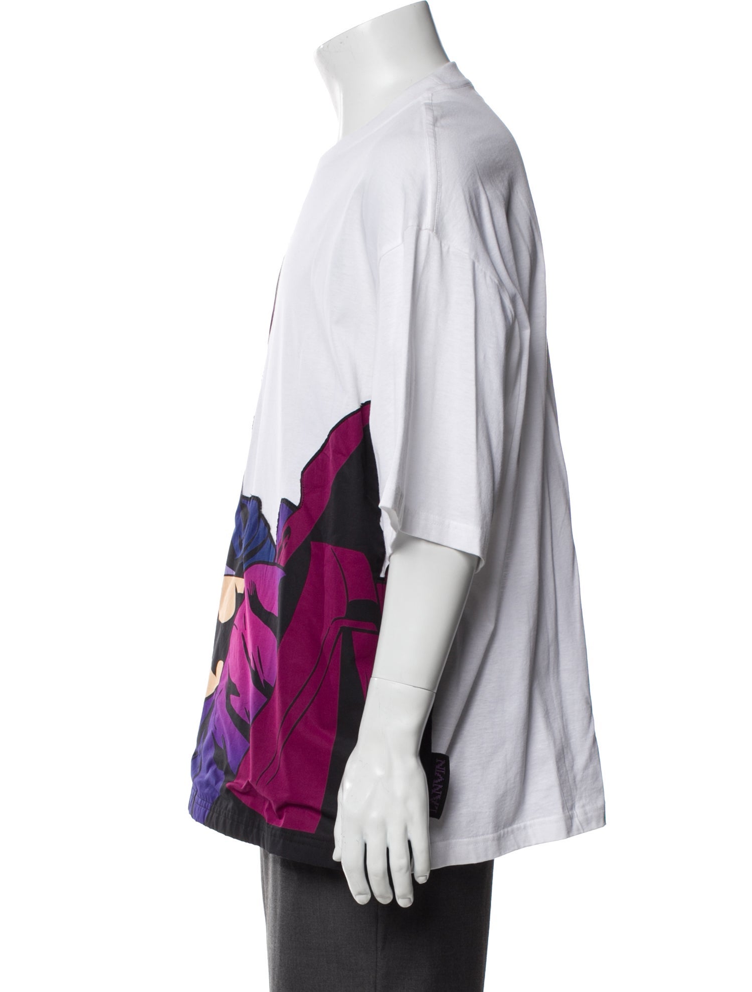 Lanvin Graphic Print Crew Neck T-Shirt