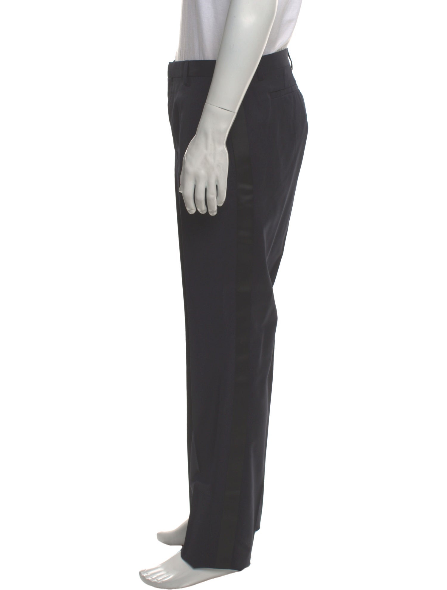 Lanvin Virgin Wool Dress Pants
