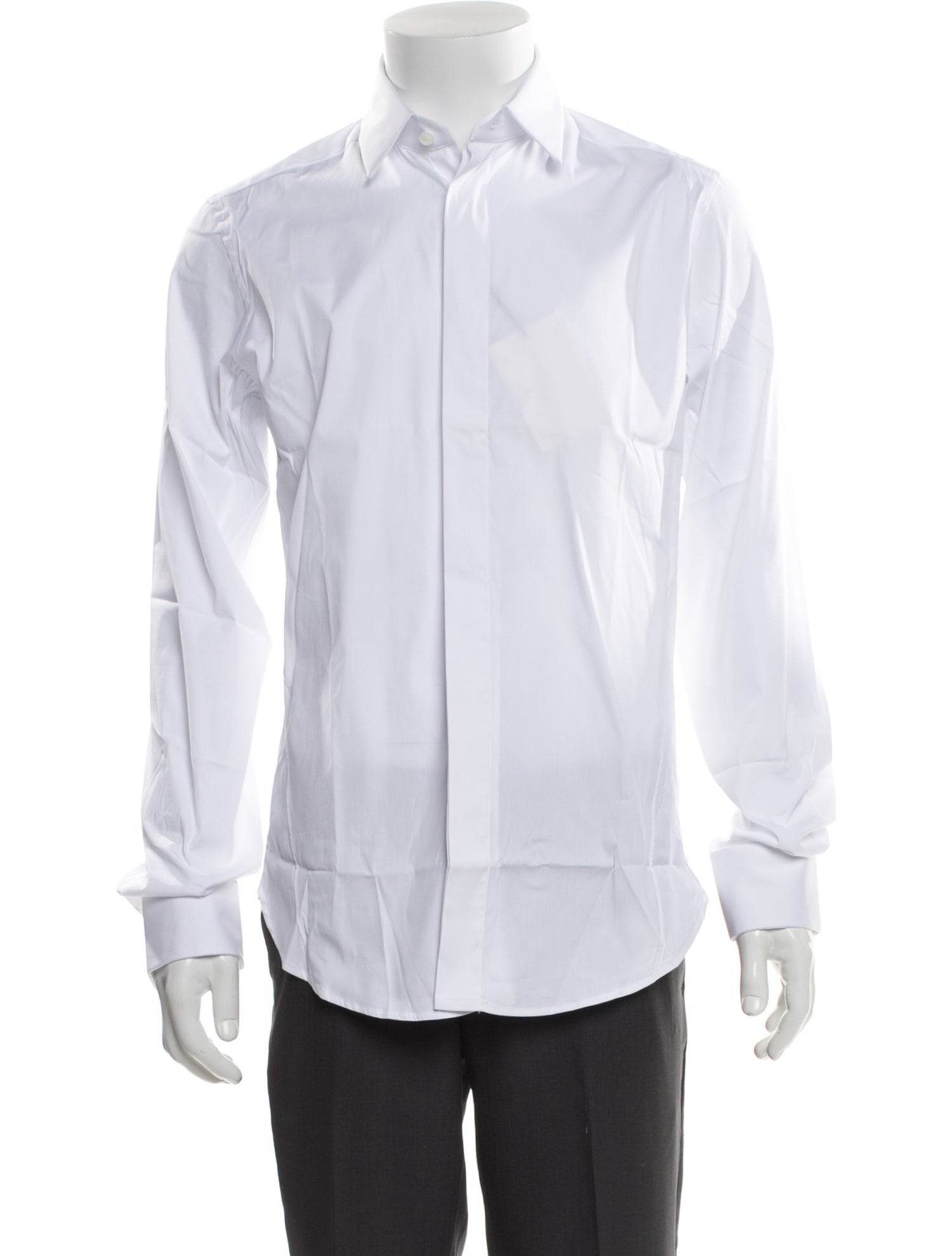 Lanvin Long Sleeve Tuxedo Shirt w/ Tags