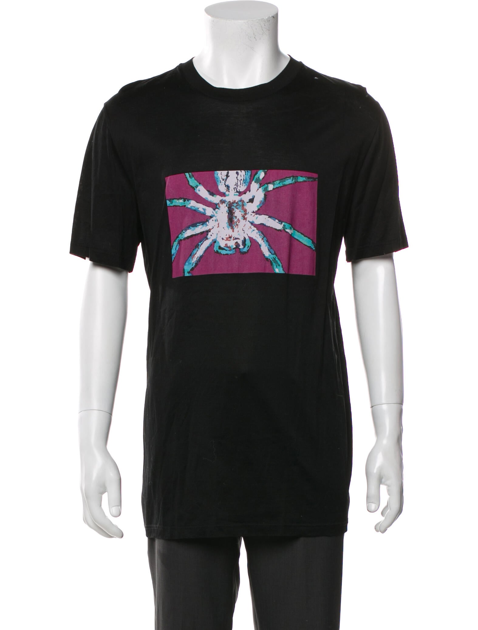 Lanvin Graphic Print Crew Neck T-Shirt