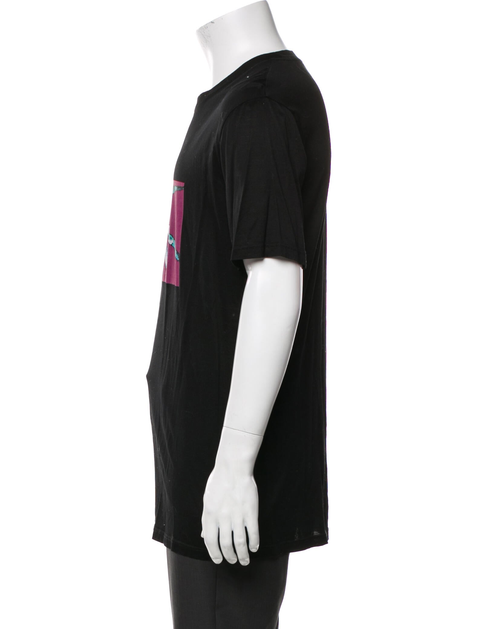 Lanvin Graphic Print Crew Neck T-Shirt