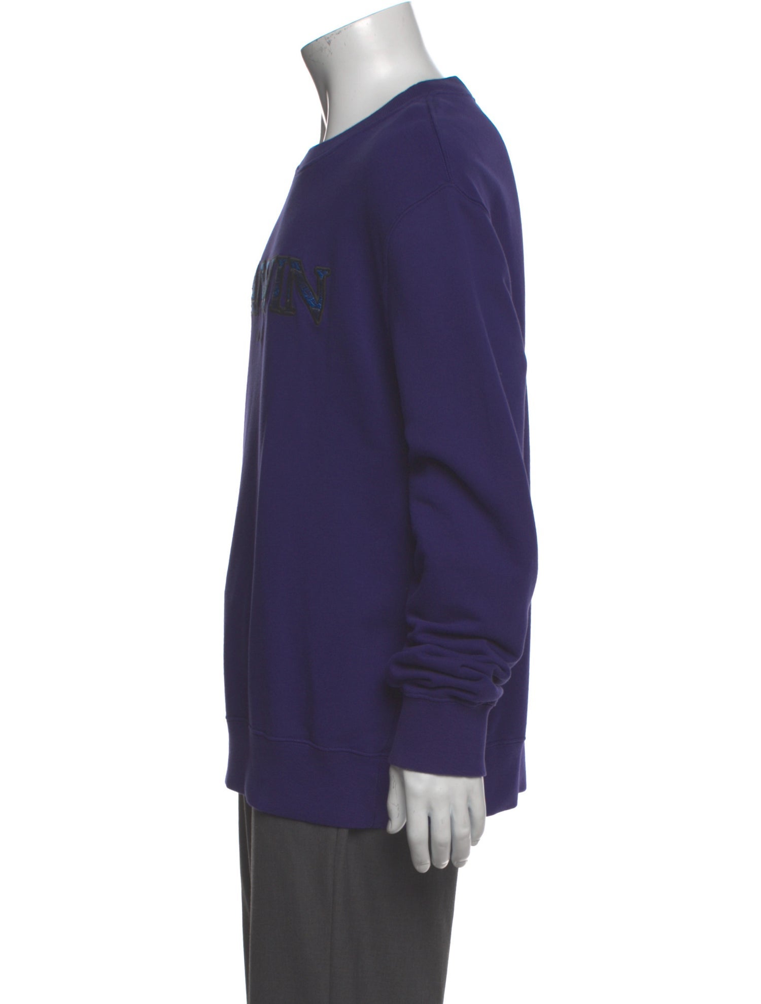 Lanvin Graphic Print Crew Neck Sweatshirt