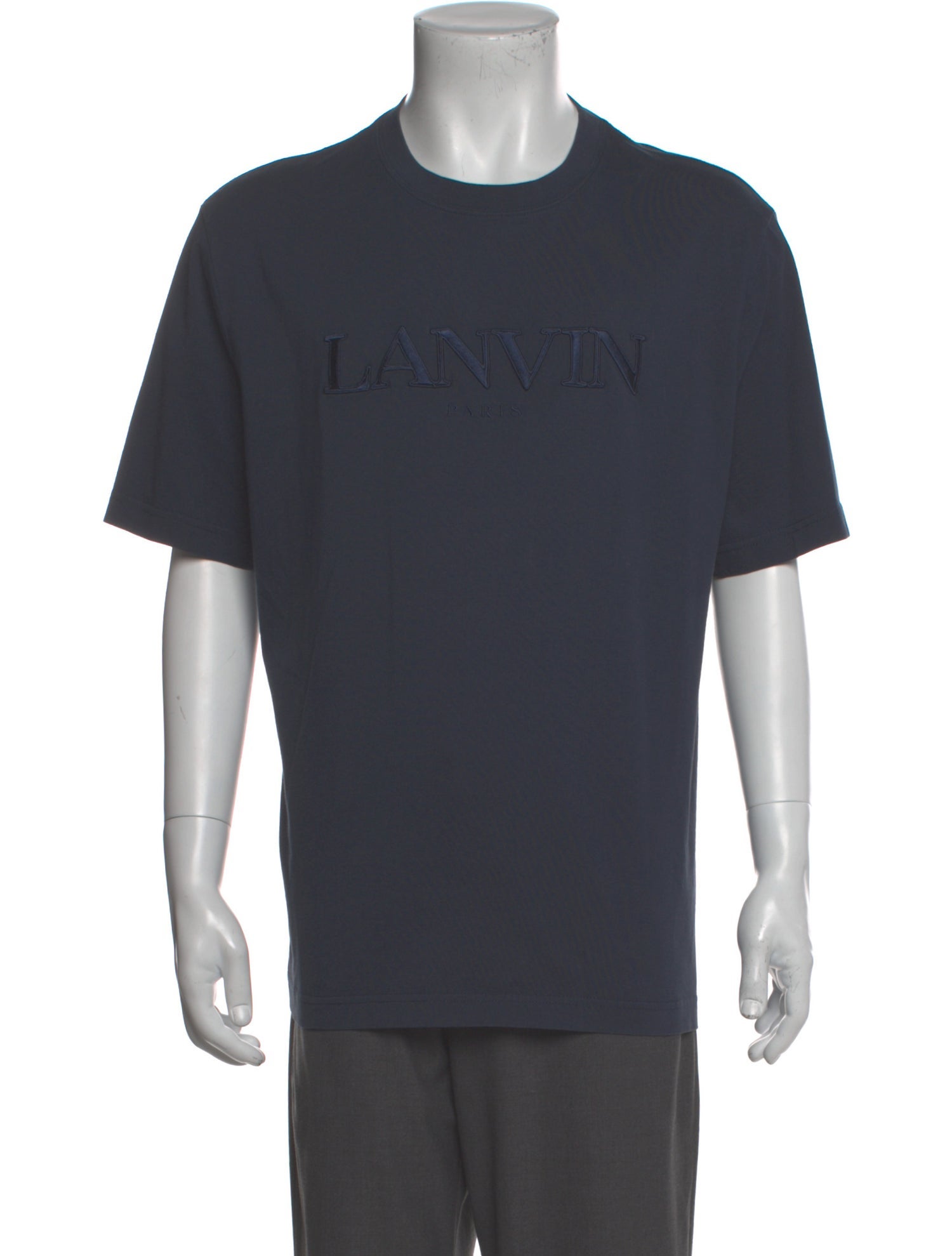 Lanvin Graphic Print Crew Neck T-Shirt
