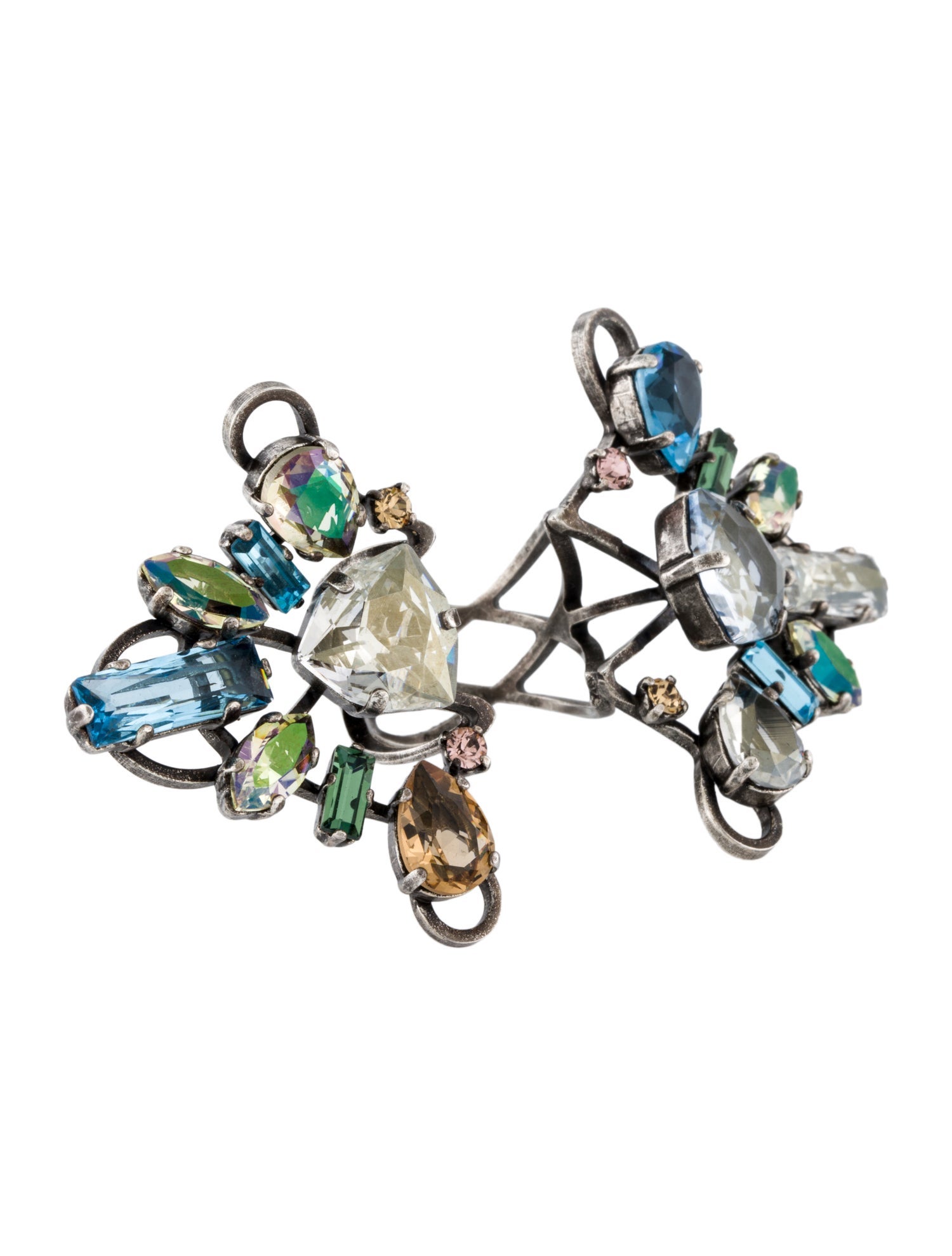 Lanvin Crystal Cocktail Ring