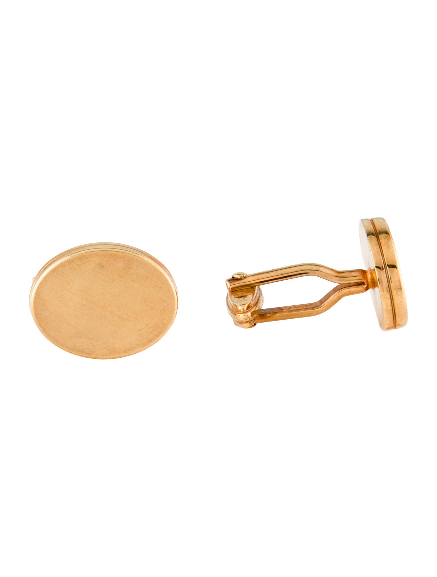 Lanvin Oval Cufflinks