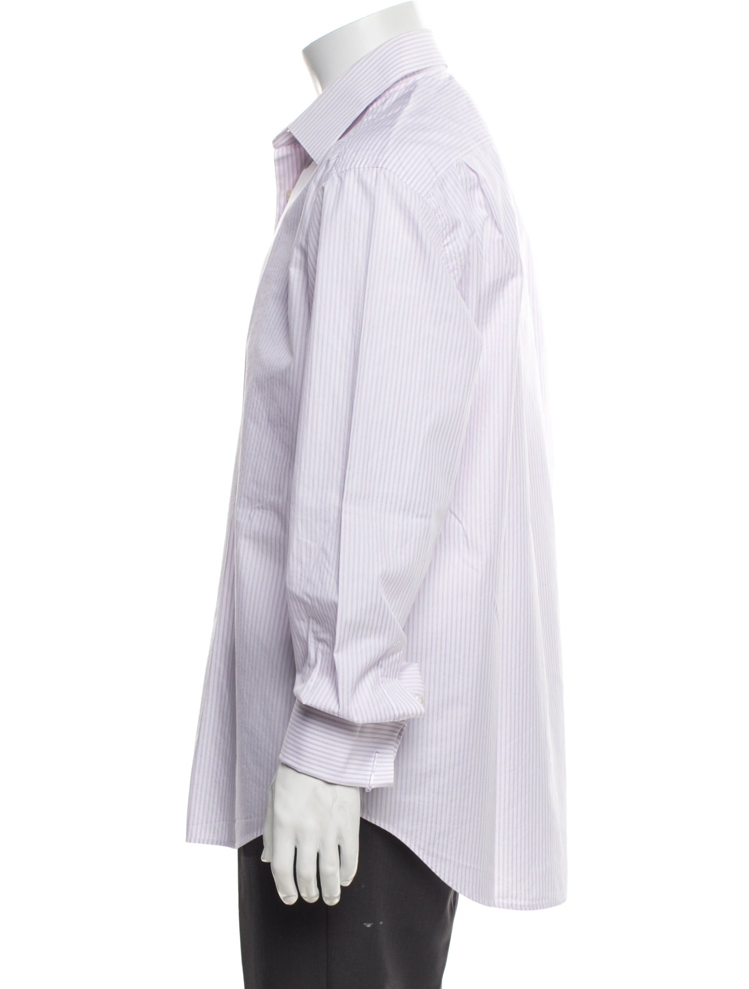 Lanvin Striped Long Sleeve Shirt