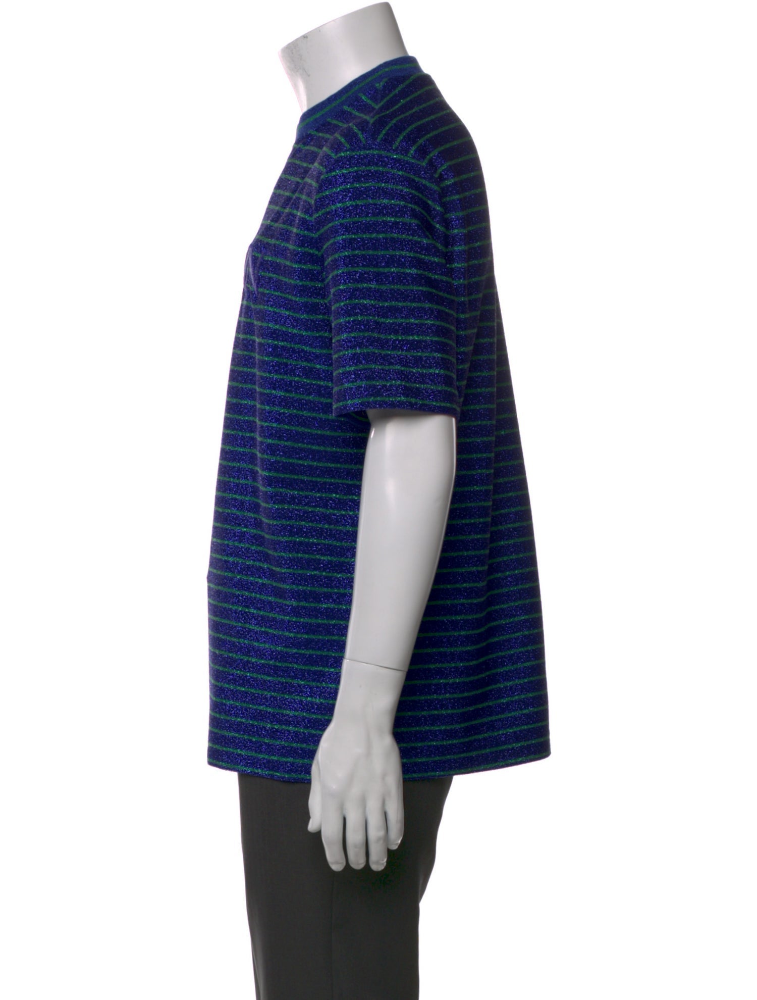 Lanvin Striped Short Sleeve Shirt