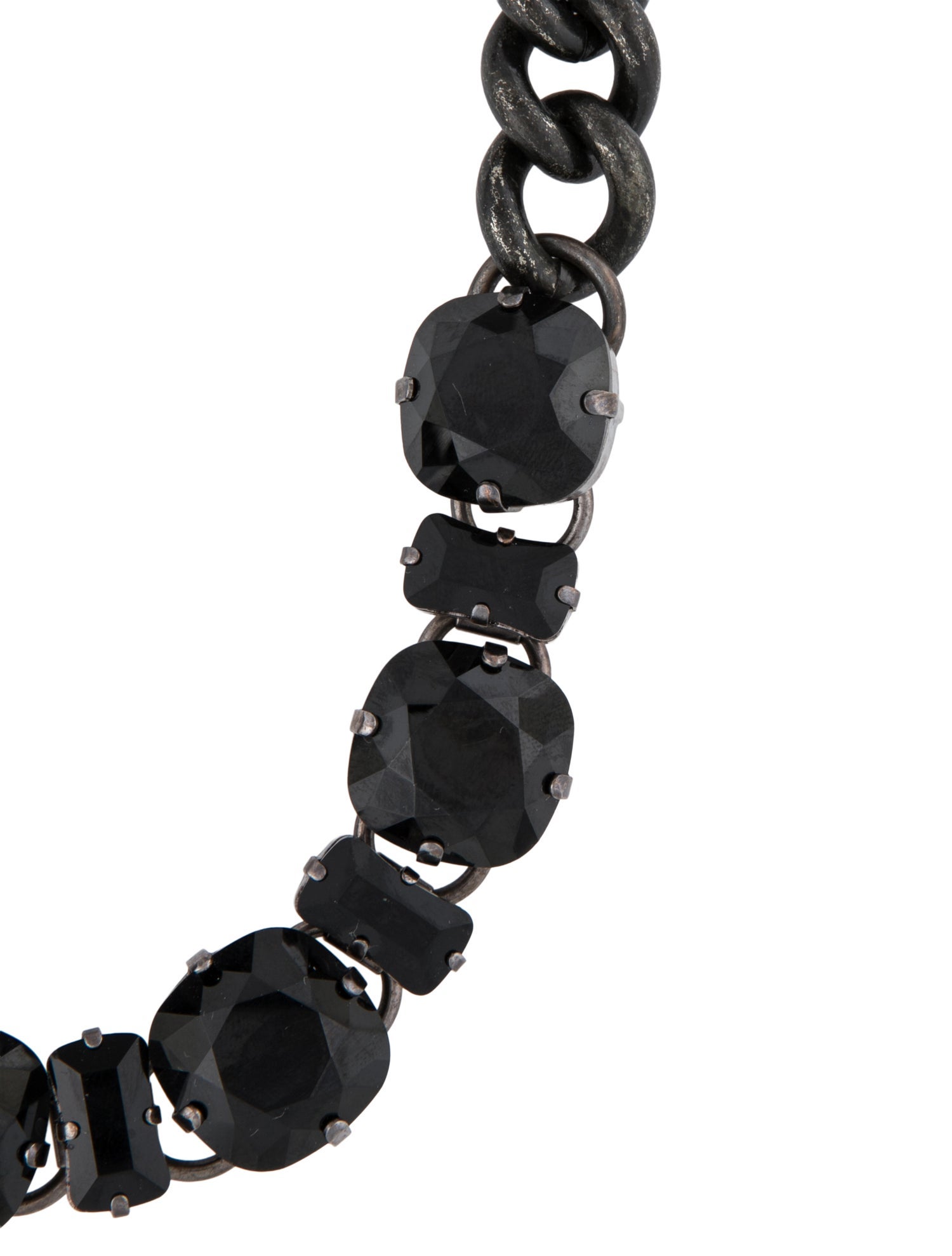 Lanvin Crystal Collar Necklace
