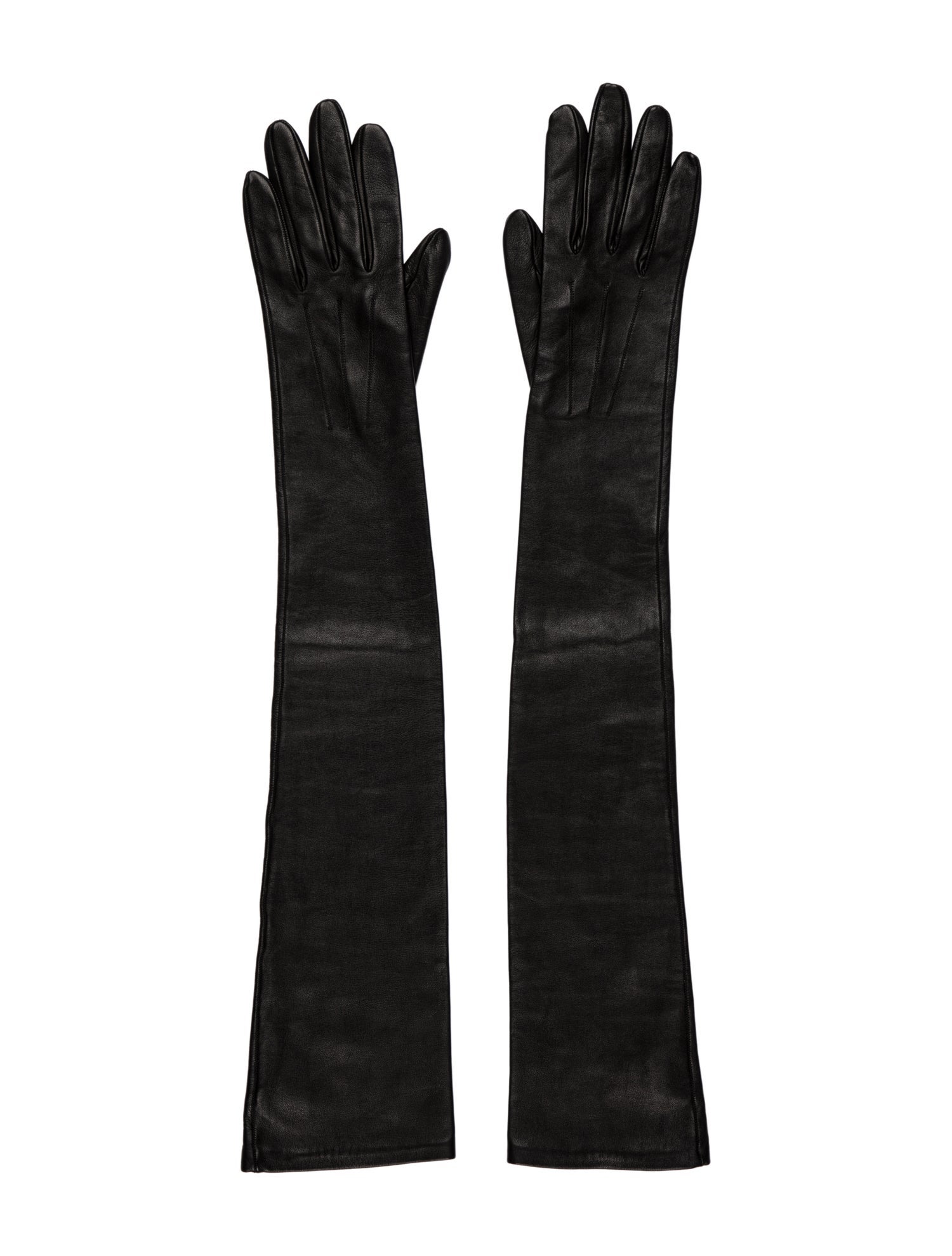 Lanvin Leather Long Gloves