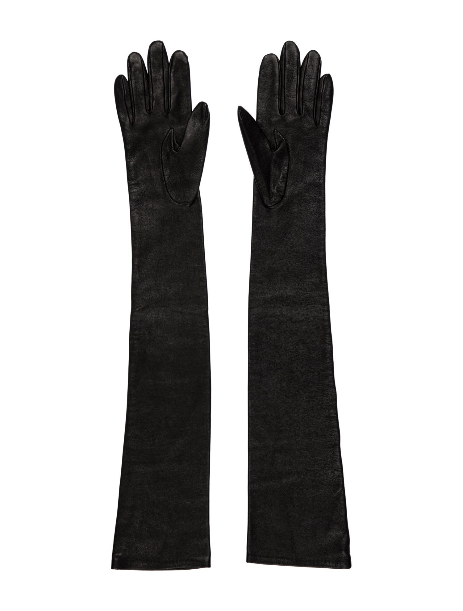 Lanvin Leather Long Gloves