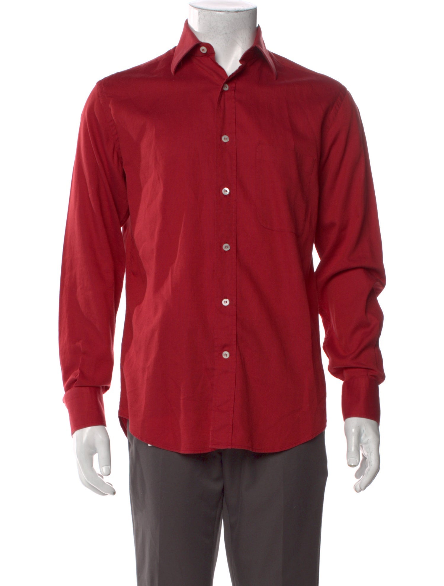 Lanvin Long Sleeve Dress Shirt