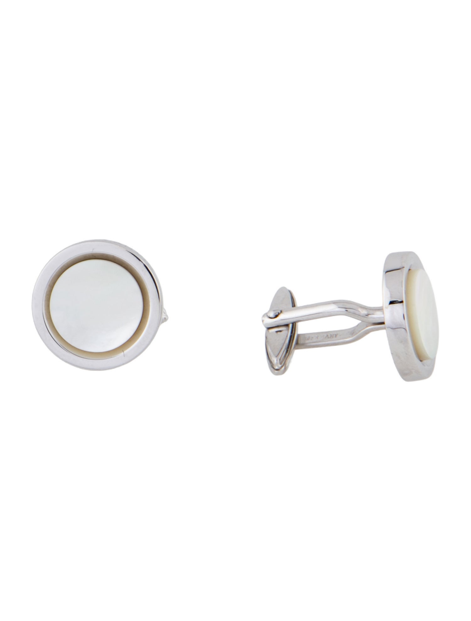 Lanvin Mother Of Pearl Cufflinks