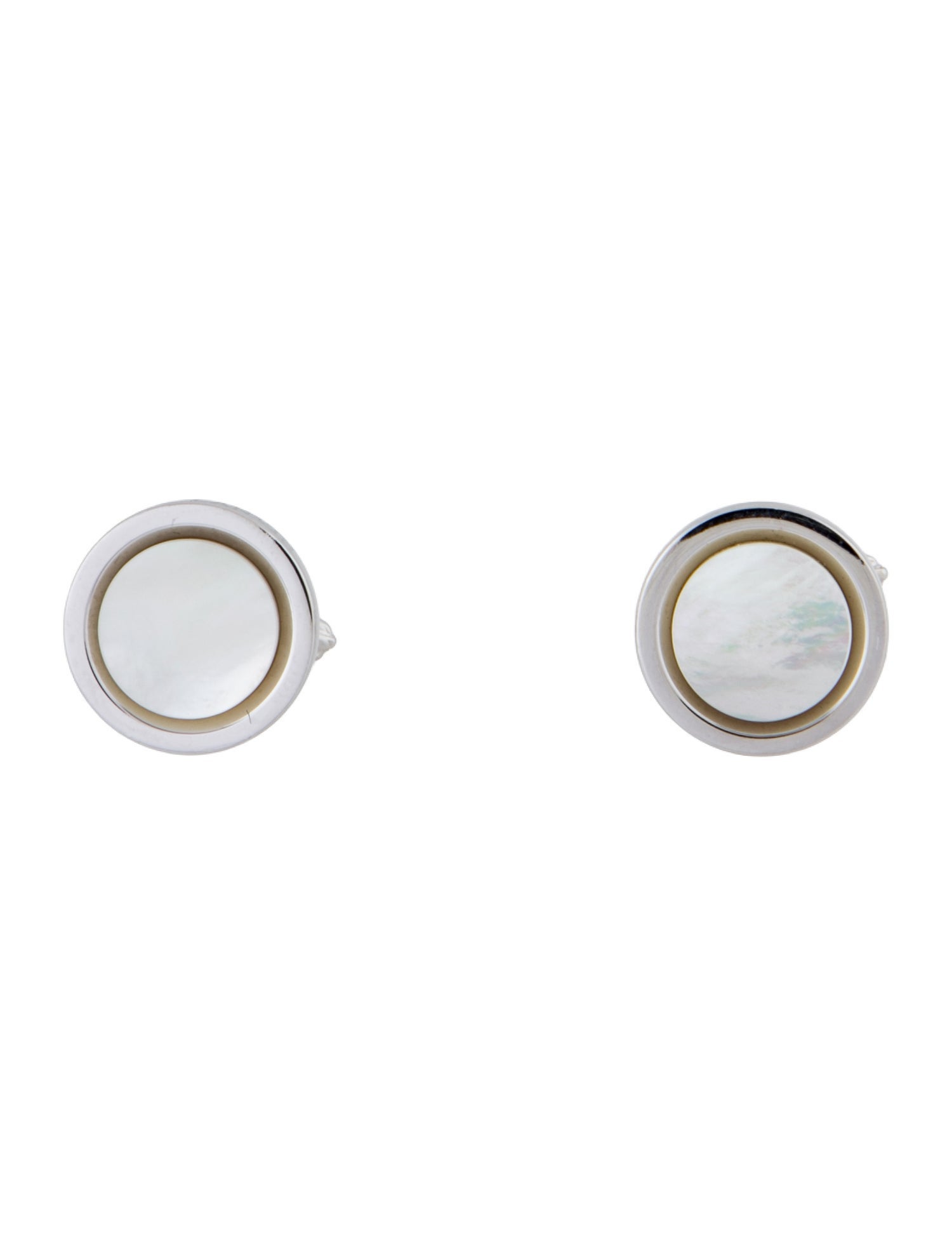Lanvin Mother Of Pearl Cufflinks