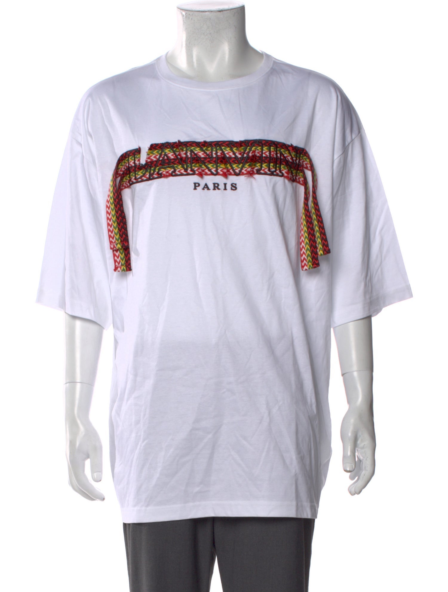 Lanvin Graphic Print Crew Neck T-Shirt