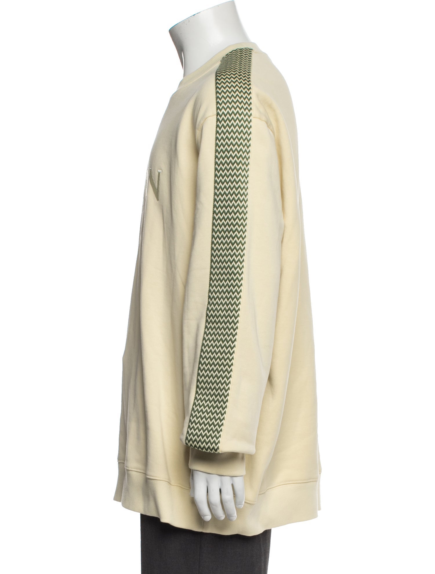Lanvin Graphic Print Crew Neck Sweatshirt