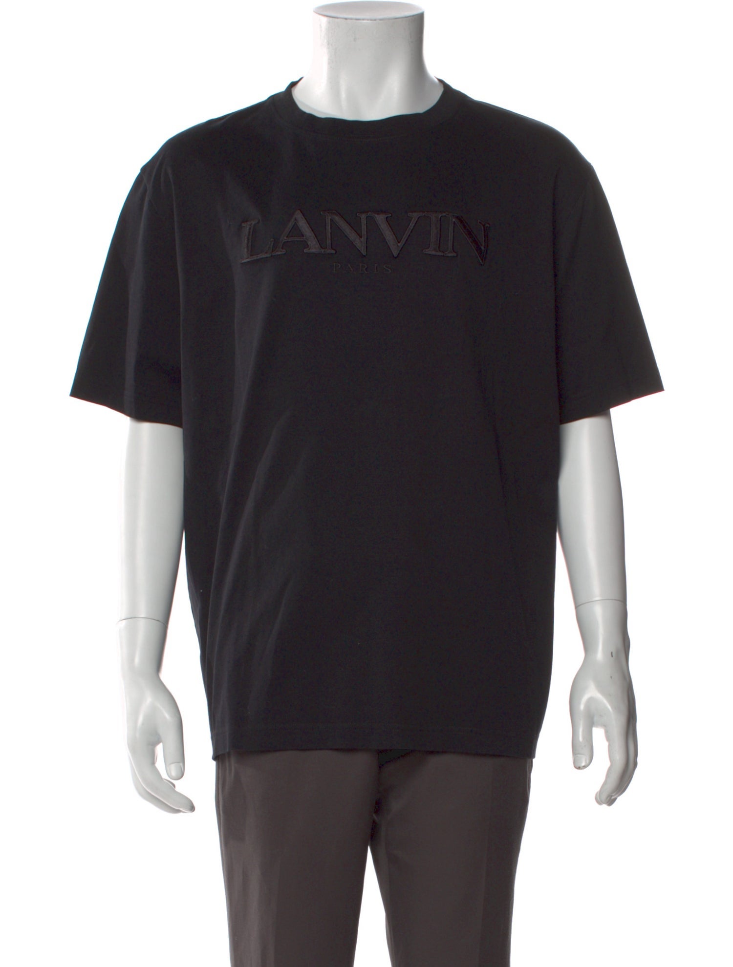 Lanvin Graphic Print Crew Neck T-Shirt