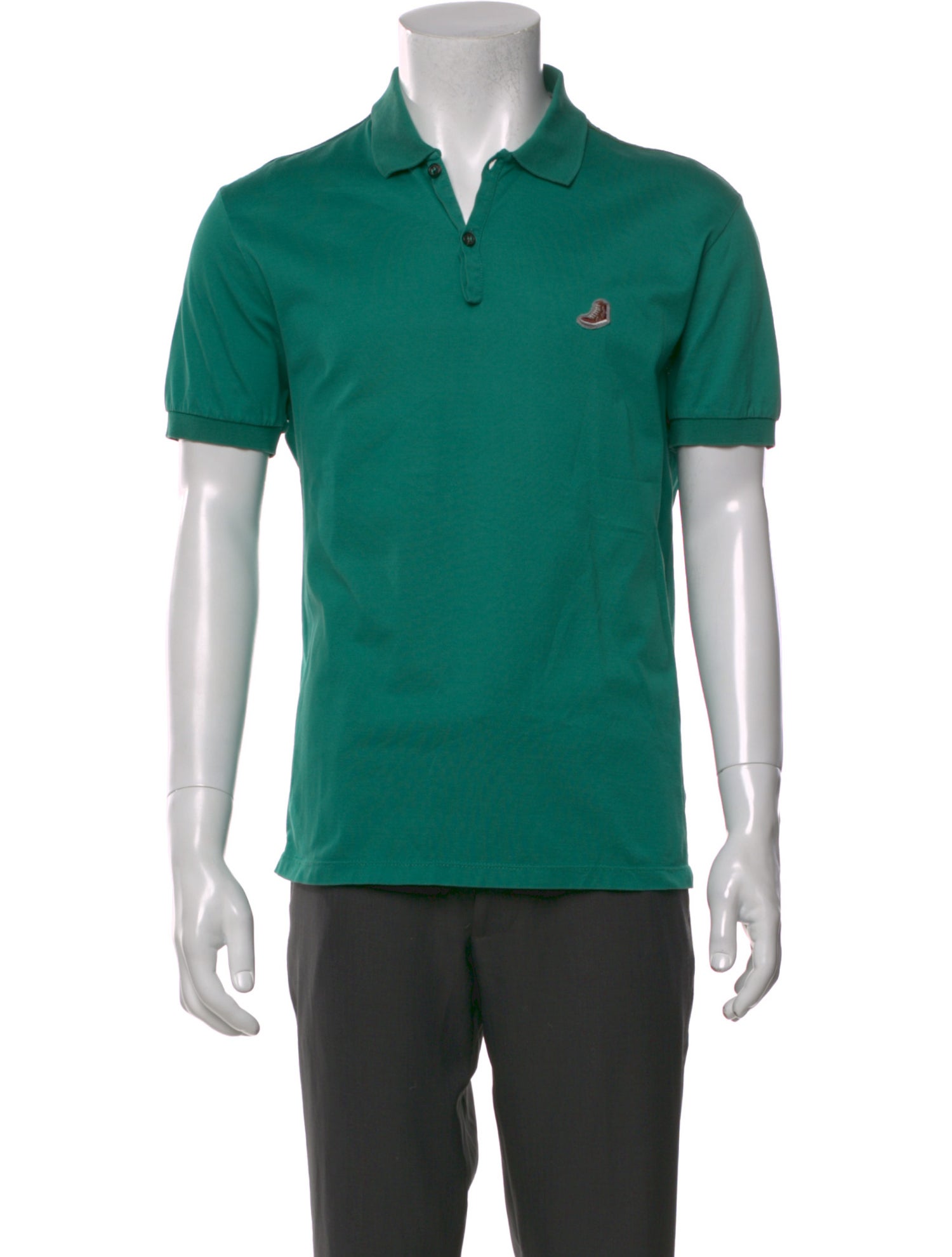 Lanvin Collar Short Sleeve Polo Shirt