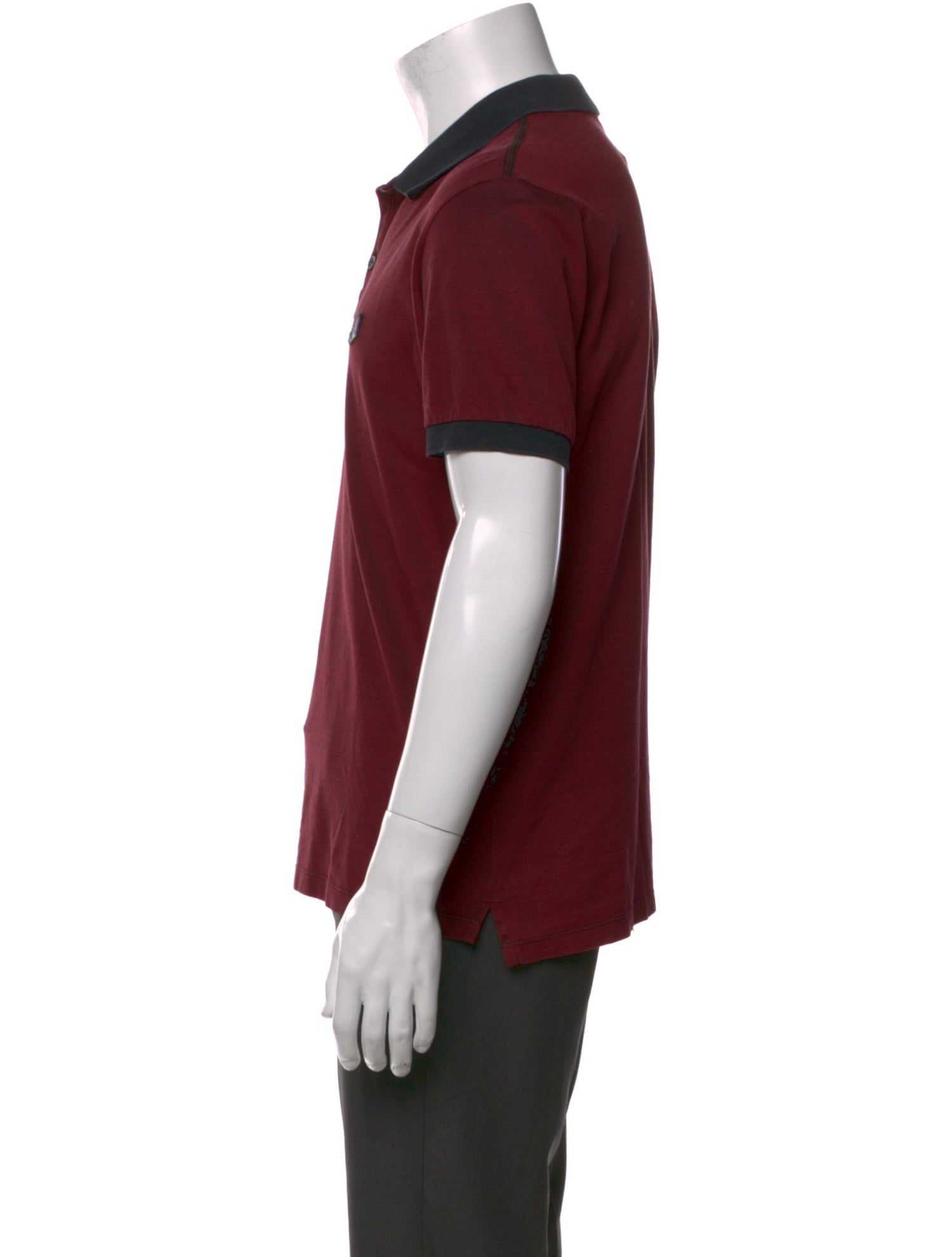 Lanvin Collar Short Sleeve Polo Shirt