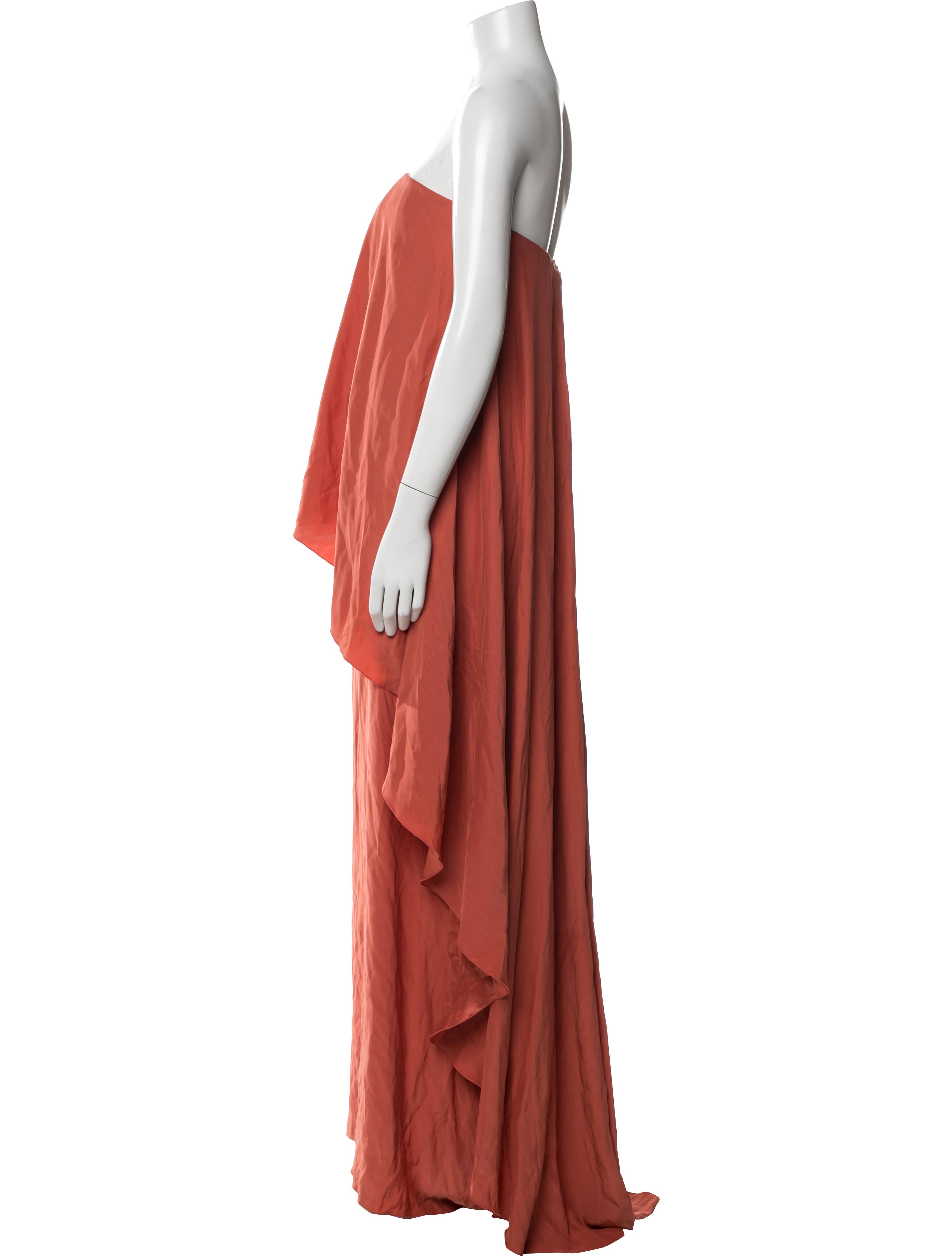 Lanvin Silk Long Dress