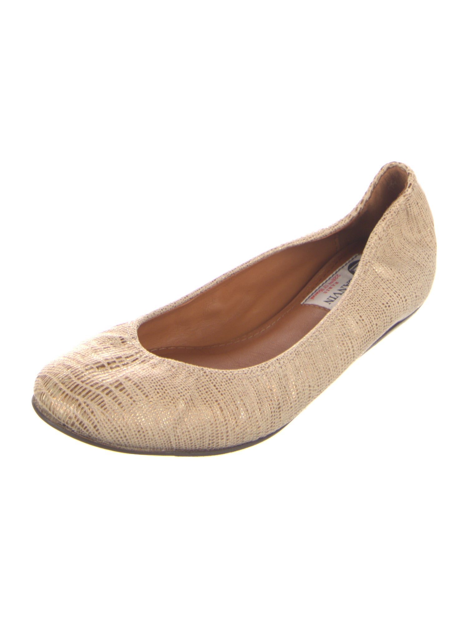 Lanvin Animal Print Ballet Flats