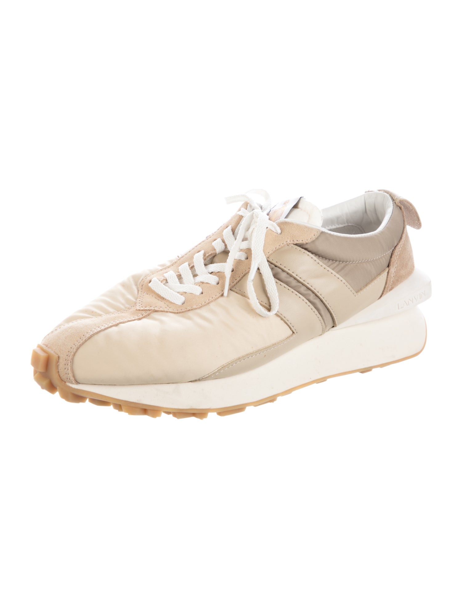 Lanvin Nylon Athletic Sneakers