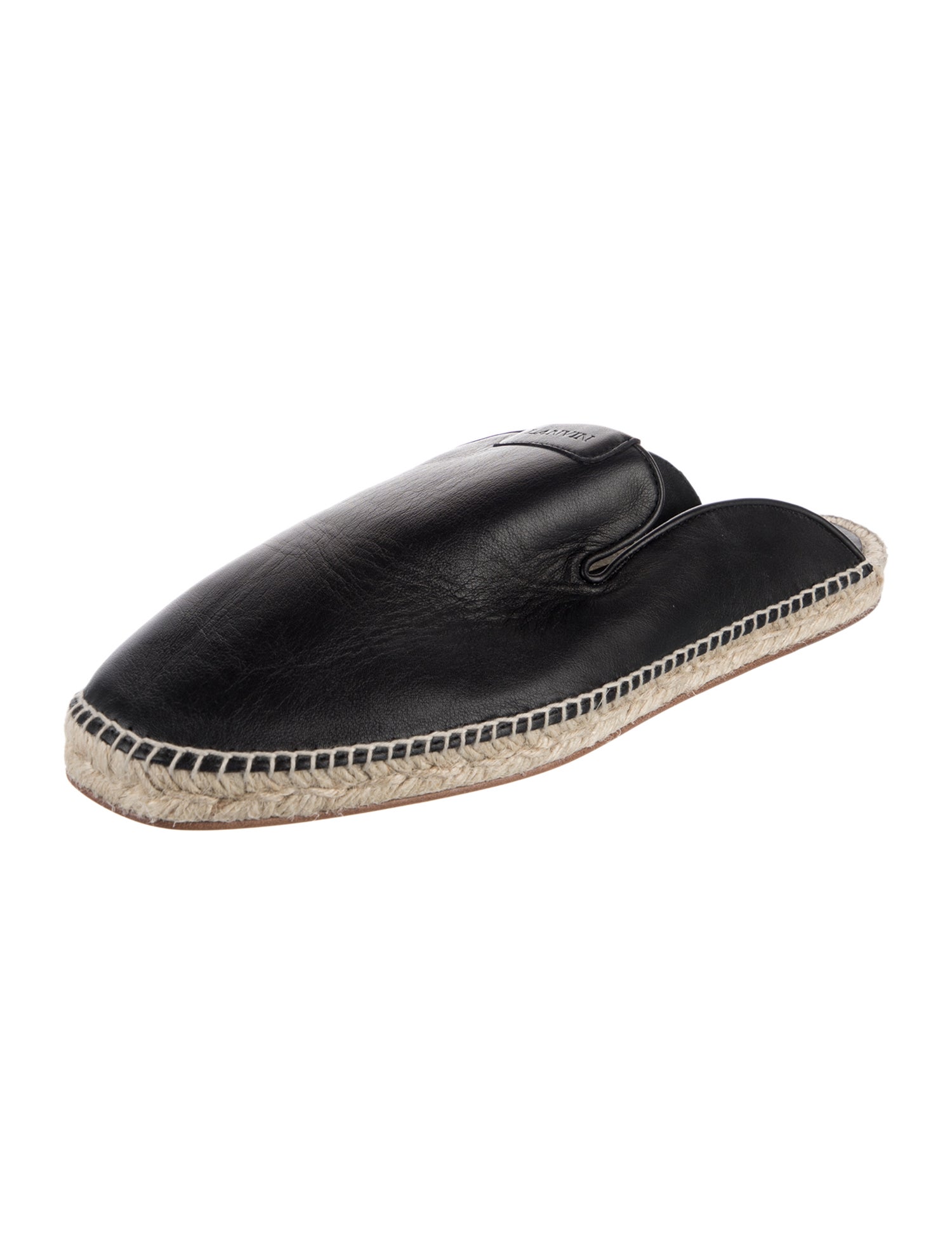 Lanvin Leather Slides