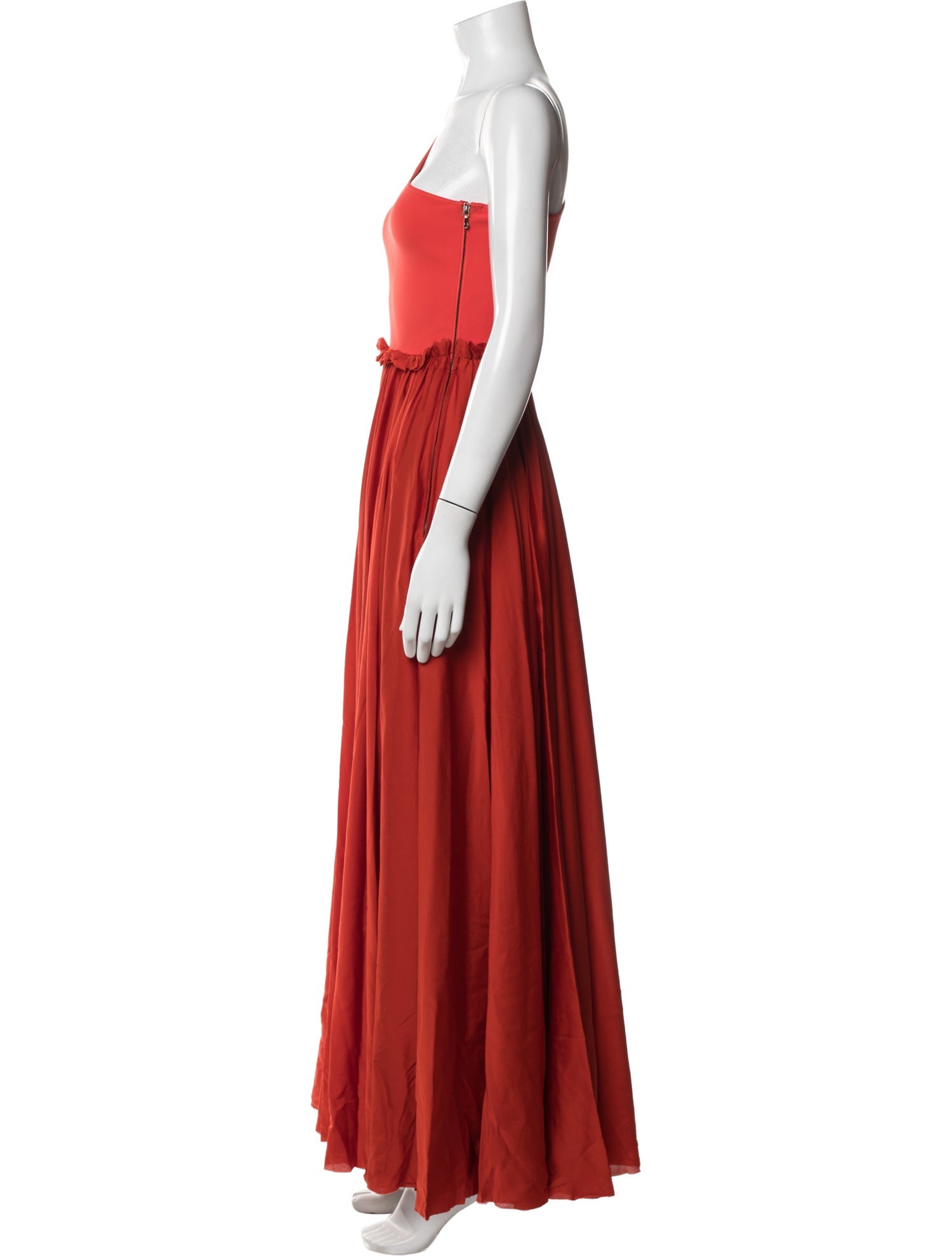 Lanvin Silk Long Dress