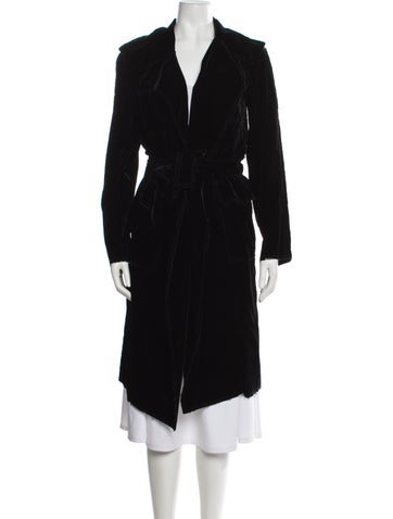 Pre-owned Lanvin Vintage 2004 Coat In Black