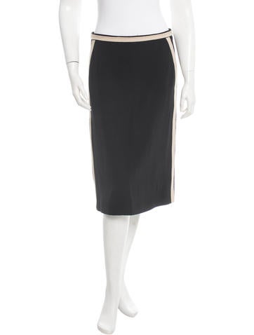 Lanvin Wool A-Line Skirt w/ Tags