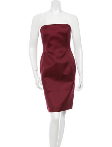 Lanvin Strapless Dress