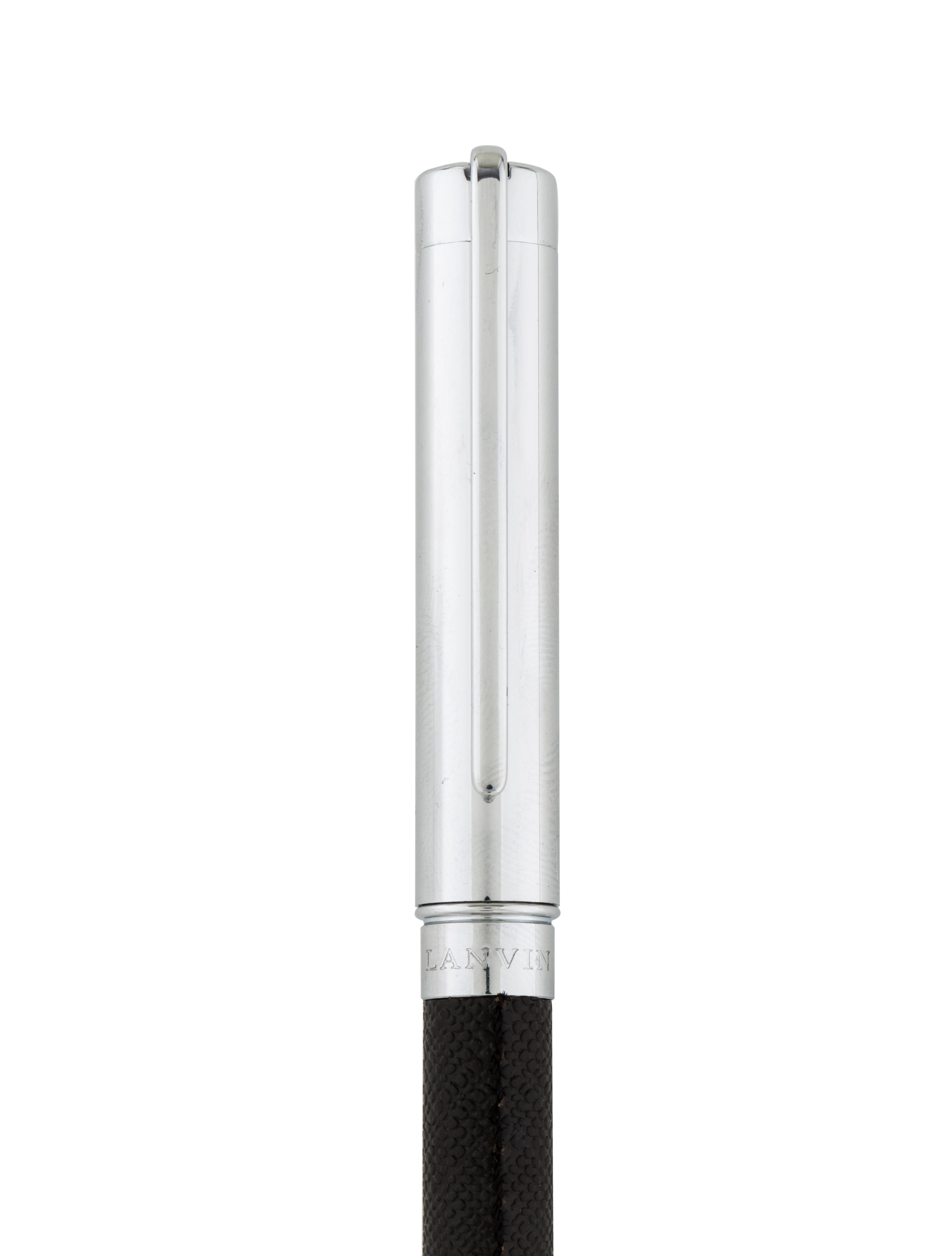 St LAVINボールペン Lanvin Ballpoint Pen - Silver - LAN44980 | The RealReal