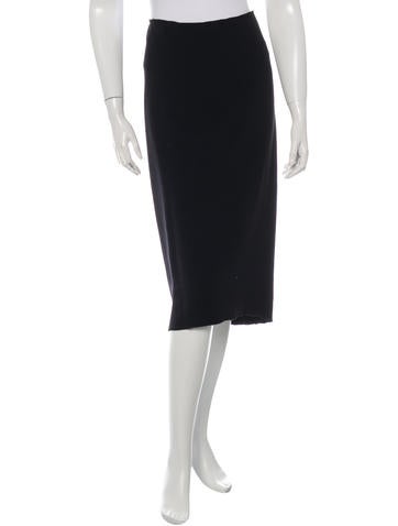 Lanvin Midi Pencil Skirt