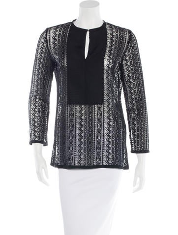 Lanvin Lace Tunic Top w/ Tags