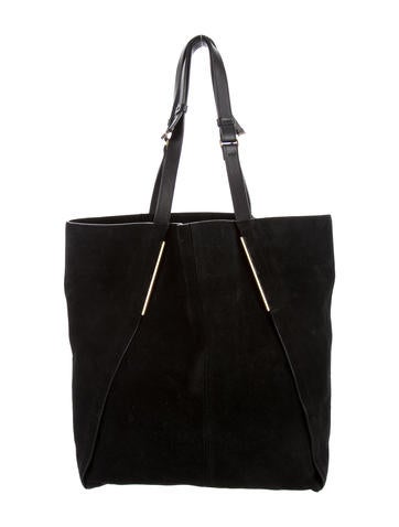 Lanvin Miss Sartorial Suede Tote