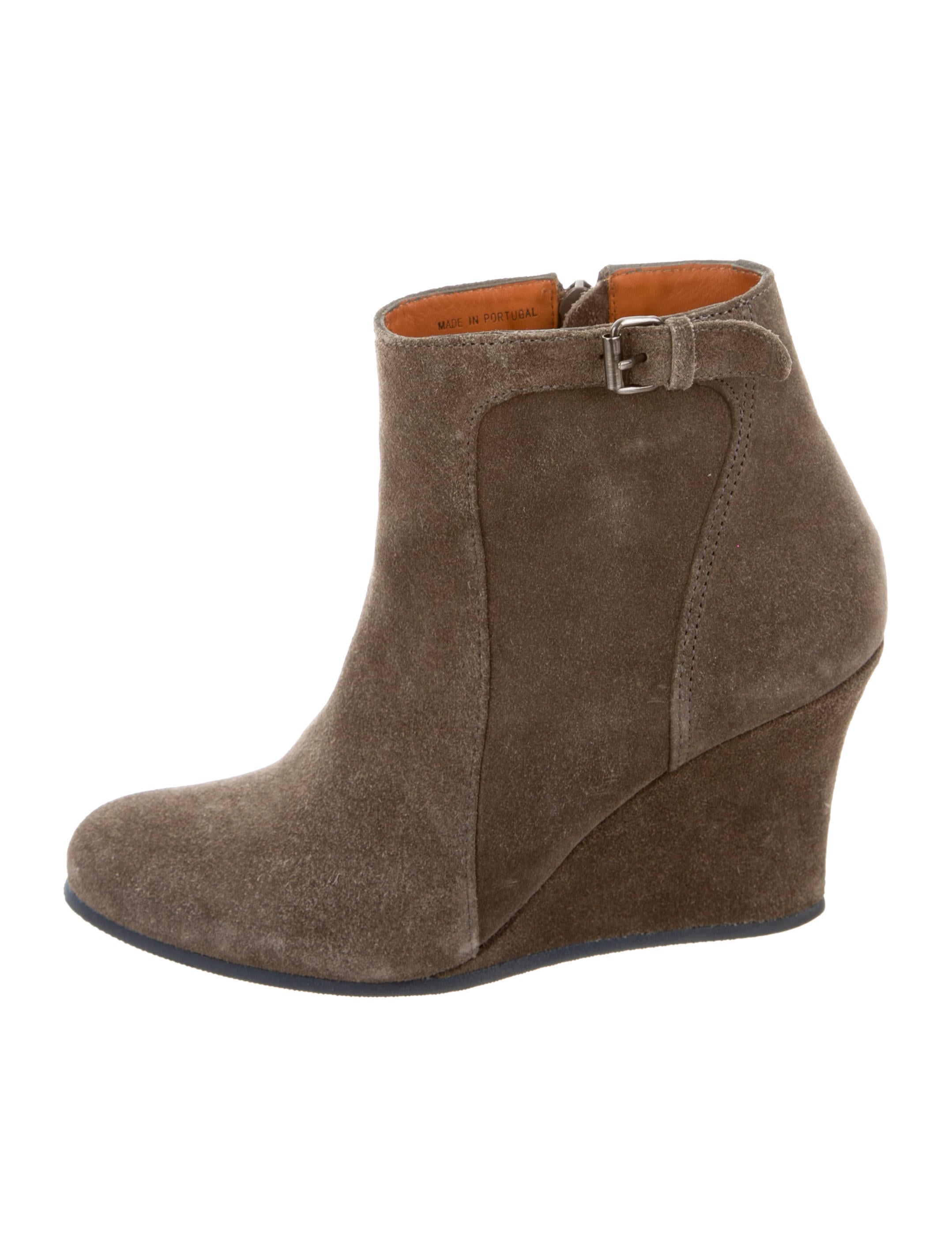 Your Selections Shop suede wedge bootie at Neiman Marcus, where you will find free shipping on the latest in fashion from top designers.